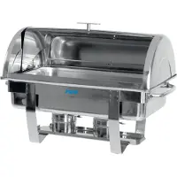 Saro Chafing Dish 1/1 GN avec couvercle à enroulement