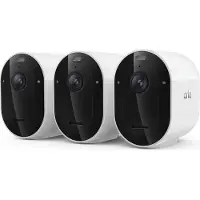 Arlo Kit de 3 caméras de surveillance connectées Pro 6 extérieure Blanc