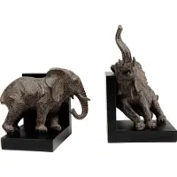 Kare design Serre-livres Elephants 42cm (2/Set)
