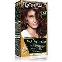 L'Oréal Préférence coloration cheveux teinte 4.0 Hnědá 1 pcs