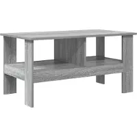 vidaXL Table basse gris Sonoma 90 x 50 x 45 cm Bois composite
