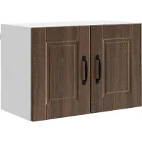 vidaXL Armoire murale PORTO, aspect chêne brun, 60 x 31 x 40 cm