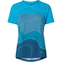 Vaude Moab Vi Short Sleeve T-shirt Bleu 38 / Regular Femme