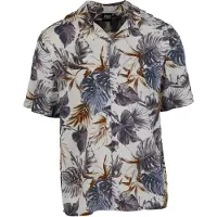 Urban Classics Chemise mélange de couleurs / blanc
