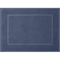Eurofirany REINA LINE Badezimmerteppich aus Frottee-Baumwolle mit Zickzackmuster, 50 x 70 cm (70 x 50 cm)