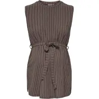 ONLY Maternity Chemisier 'OLMPetris' marron / noir