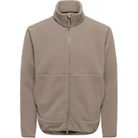 Only & Sons Veste en polaire 'ONSJason' noisette