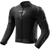 Rebelhorn Veste textile imperméable Vandal 2 Air pour moto, noire, taille 2XL