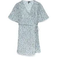 Vero moda Maternity Robe d’été 'VMMJosie' bleu-gris / bleu ciel / olive