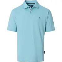 Casa Moda Regular Fit Polo turquoise, Unicolore