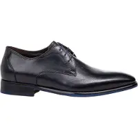 Floris van Bommel Chaussure à lacets 'DE NETTER 20' bleu foncé / noir