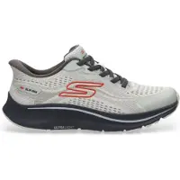 SKECHERS pour homme. 220887 Trainers Slip-ins Go Run Consistent 2.0 Lockhart grey (41), Plat, Lacets, Casuel, Gris