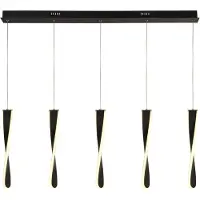 Searchlight Lampe suspendue design à 5 ampoules Paddle