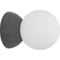 Lyora Applique murale Zero Gris avec blanc