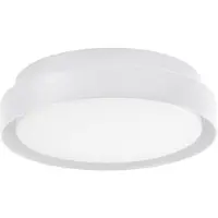 Nova Luce Luminaire de plafond extérieur à LED OLIVER, Variante : 20 W, 1550 lm, 3000 K, blanc