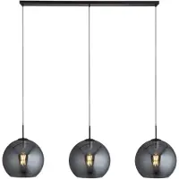 Searchlight Lampe suspendue pour salle à manger Amsterdam 3 lumières