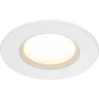 Nordlux Dorado Spot LED dimmable IP65 set de 3, Variante : Ø 85 x 36 mm, 3 x5,5 W, LED, 3 pces, blanc