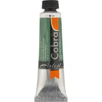 Cobra Oelfarbe Cobra wasservermalbar Chromoxdigrün 668 (40 ml)