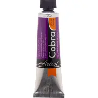 Cobra Oelfarbe Cobra wasservermalbar Permanentrotviolett 567 (40 ml)