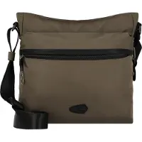 Camel active Sac à bandoulière 'Terra' olive / noir