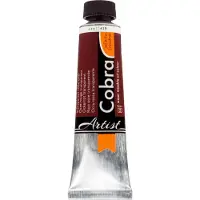 Cobra Peinture à l'huile - - Artist - Ocre rouge transparent - 419 - Tube de 40ml