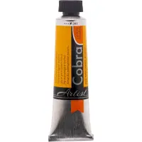 Cobra Oelfarbe Cobra wasservermalbar Permanentgelb dunkel (40 ml)