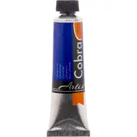 Cobra Oelfarbe Cobra wasservermalbar Ultramarin 504 (40 ml)