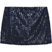 Bershka Jupe bleu marine