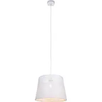 Globo Lighting Lampe suspendue blanche Becca Ø 35 cm