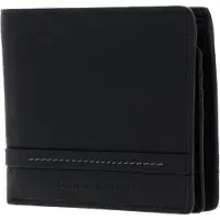 Bruno Banani Cuir porte-monnaie Atlanta Wallet Black noir