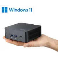 CSL-Computer Mini-PC CSL Narrow Box Black / 32 Go / 1000 Go M.2 SSD / Win 11 Home