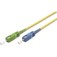 Goobay Câble à fibres optiques (FTTH), monomode (OS2) Jaune, (Simplex), 3 m