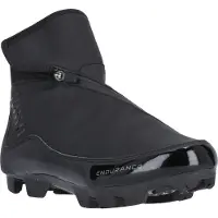 Endurance Chaussures de cyclisme Rofart avec fermeture velcro pratique 1001 Black 36