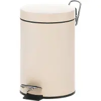 kela Seau à cosmétiques Sable Métal beige 26cm 17cmØ 3l, 20900