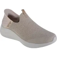 SKECHERS Slip-Ins Ultra Flex 3.0 - Glitter Me 149591-NTGD, Sneaker, Femmes, Beige