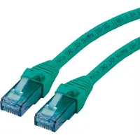 Roline Patchkabel Cat.6A UTP, Component Level, LSOH, grn, 0,3 m