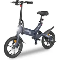 Urbanglide Draisienne électrique LINX 160 600 W Bleu et Noir
