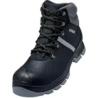 Uvex 2 construction Bottes S3 noir, gris largeur 12 Gr. 47