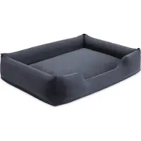 Intex 48702NP - Lit pour chiens - pour chiens jusqu'à 22,7kg (97x74x23cm) Lit pour animaux Pet Bed avec pompe à main