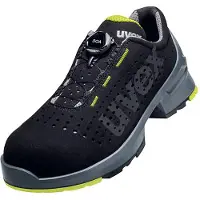 Uvex chaussures basses 1 S1 noir, jaune largeur 11 Gr. 49