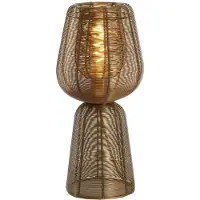 Light & Living Lampe de table Aboso bronze cuivré Ø 18 cm