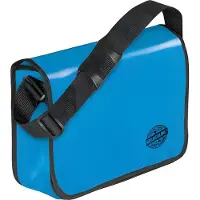 Veloflex Sac à bandoulière 7000 351 VELOCOLOR - 375 x 315 x 110 mm, bâche camion, bleu clair