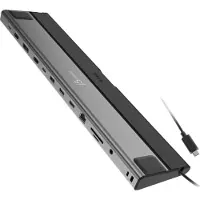 J5CREATE Triple 4k Display Docking Station Argenté