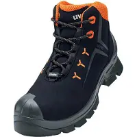 Uvex bottes 2 MACSOLE S3 noir, orange largeur 14 taille 37