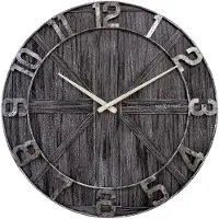 Nextime - 3276ZW - Horloge Murale - 50cm - anthracite - York