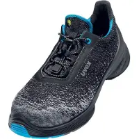 Uvex chaussures basses 1 G2 S1P noir, bleu largeur 11 Gr. 51