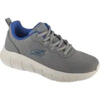 SKECHERS Bobs B Flex - Icy Edge 118109-DKGY, Sneaker, Herren, Grau
