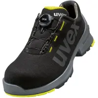 Uvex chaussures basses 1 S2 noir, jaune largeur 11 Gr. 49