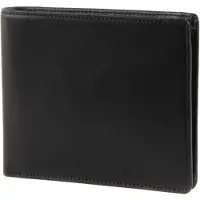 Esquire Cuir porte-monnaie Logo Left - Hander Wallet Black noir