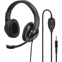 Hama 139926 HS-P350 Headset schwarz
